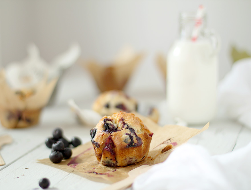 Muffins arándanos