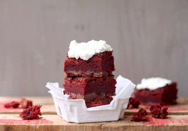Red velvet brownie