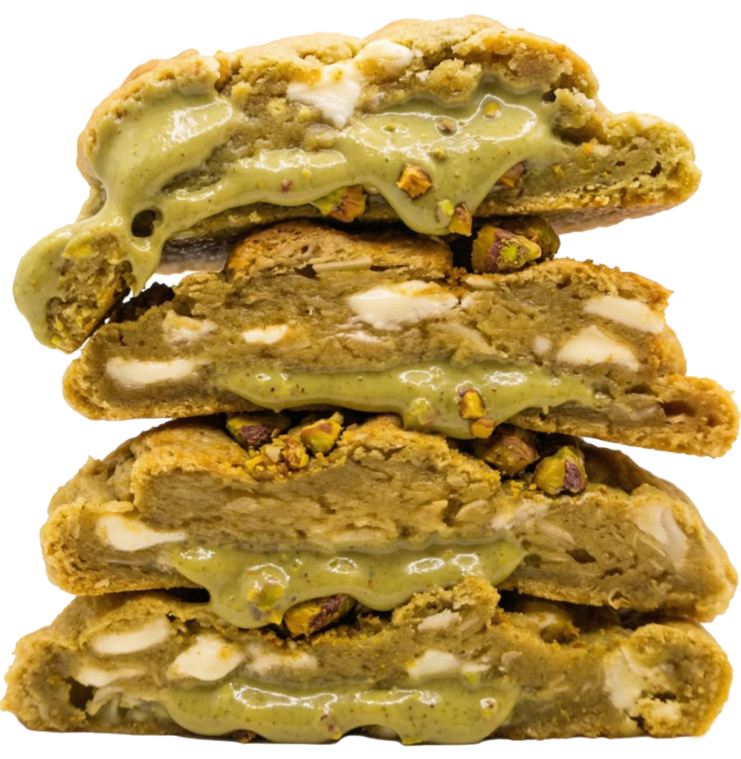 Cookie de pistacho de Fit & Fat